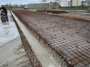 Gewapend beton raamwerk